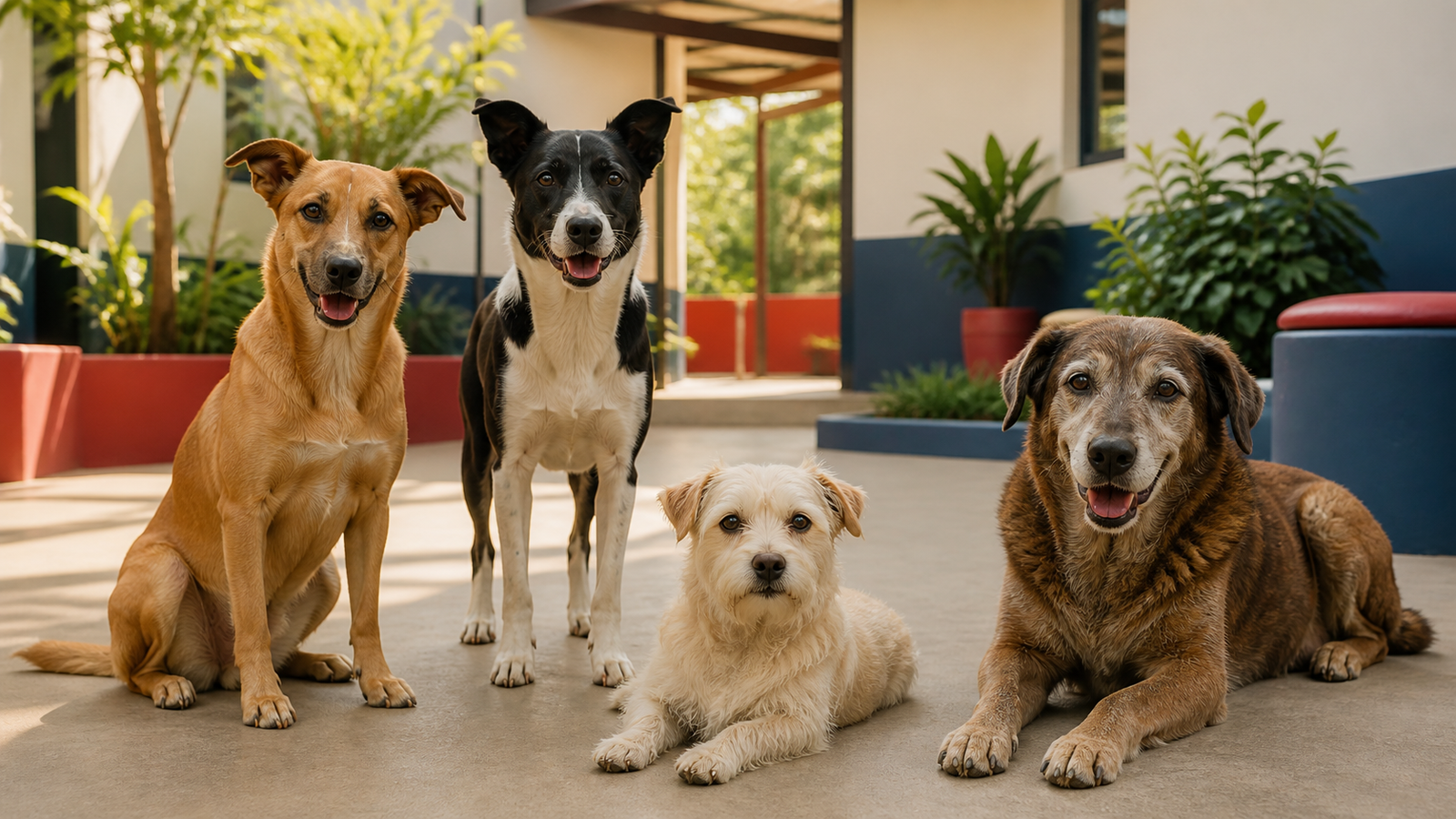 Cães atendidos pelo Canil da Gratidão