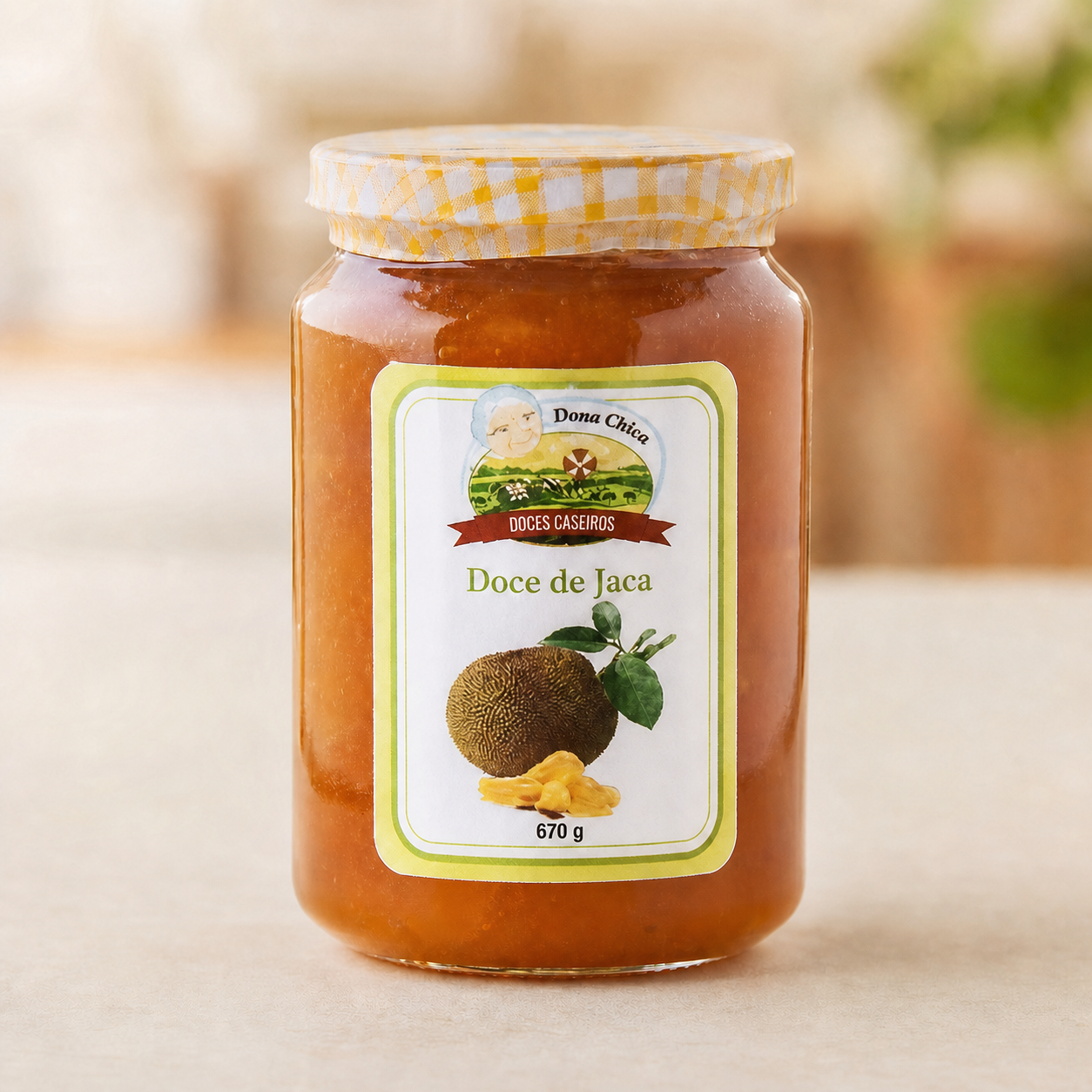 Pote de doce de jaca